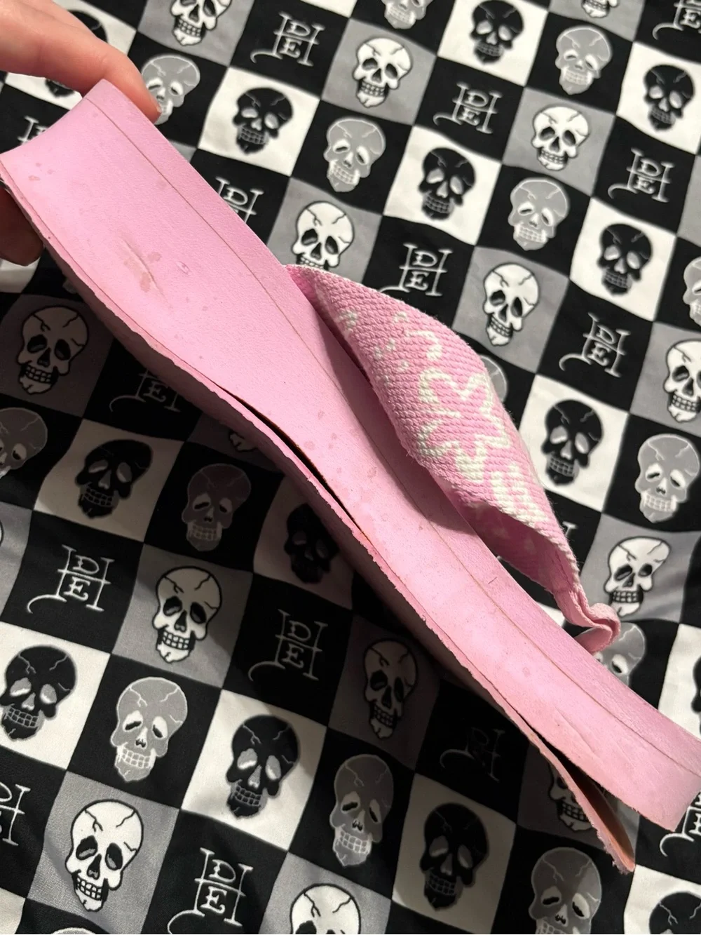 Y2K Nomad Pink Platform Flipflops